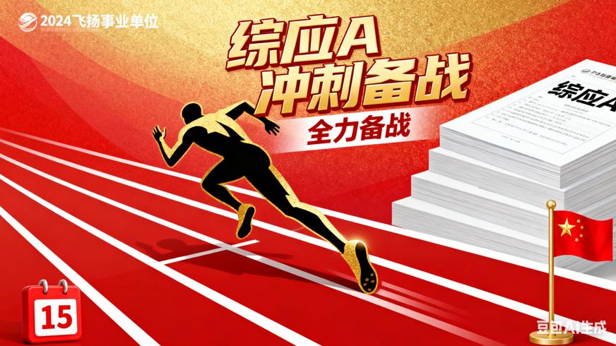 2024飞扬事业单位综应A考前套题冲刺：全力备战