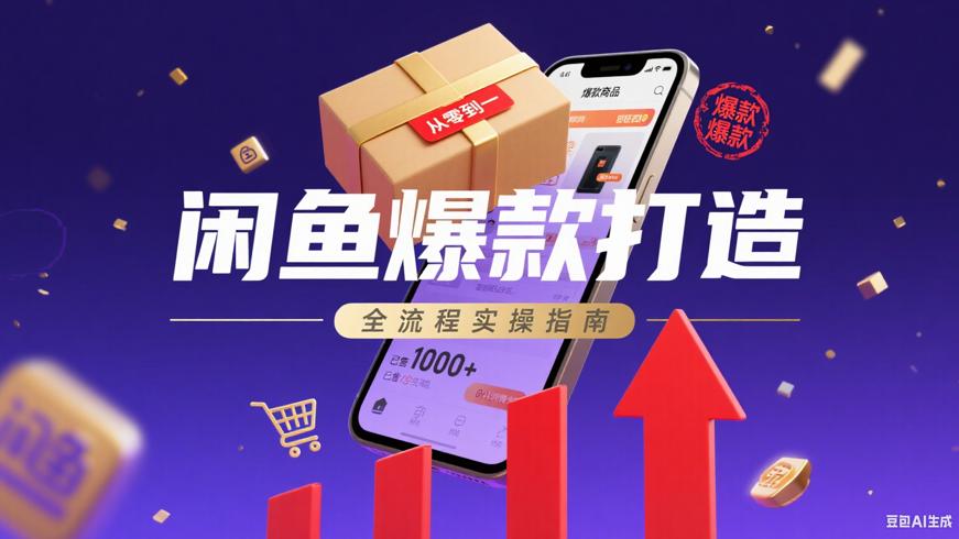 闲鱼从零到一打造电商爆款全流程实操指南