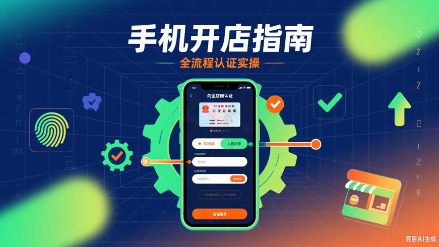 手机淘宝开店全流程与认证实操故事新手指南
