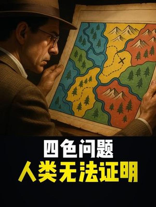 四色问题：地图涂4种颜色就够了？数学家解了124年，最终靠计算机“作弊”