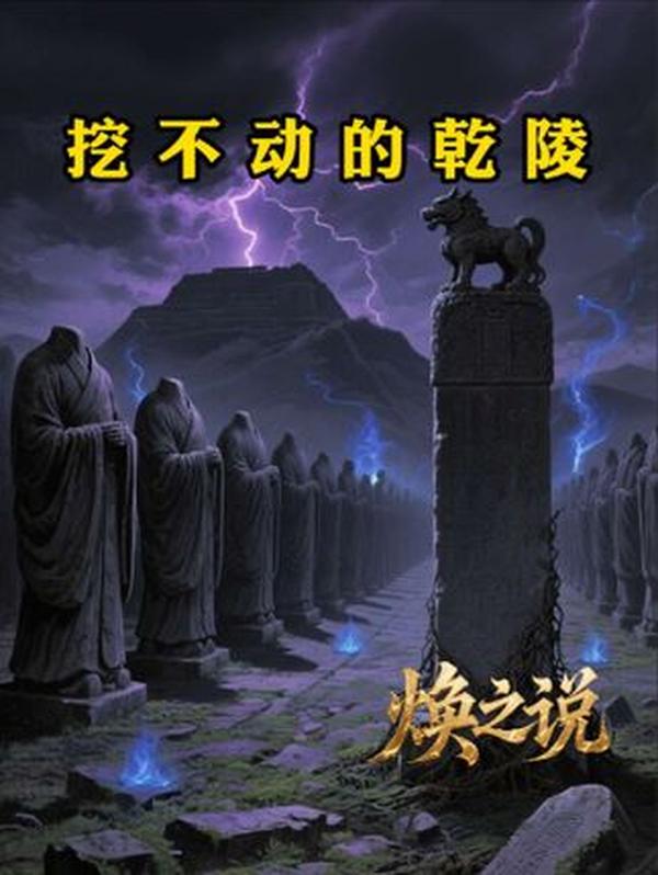 乾陵：1300年挖不动的二帝合葬陵，500吨珍宝藏玄机，无头石像与无字碑之谜！
