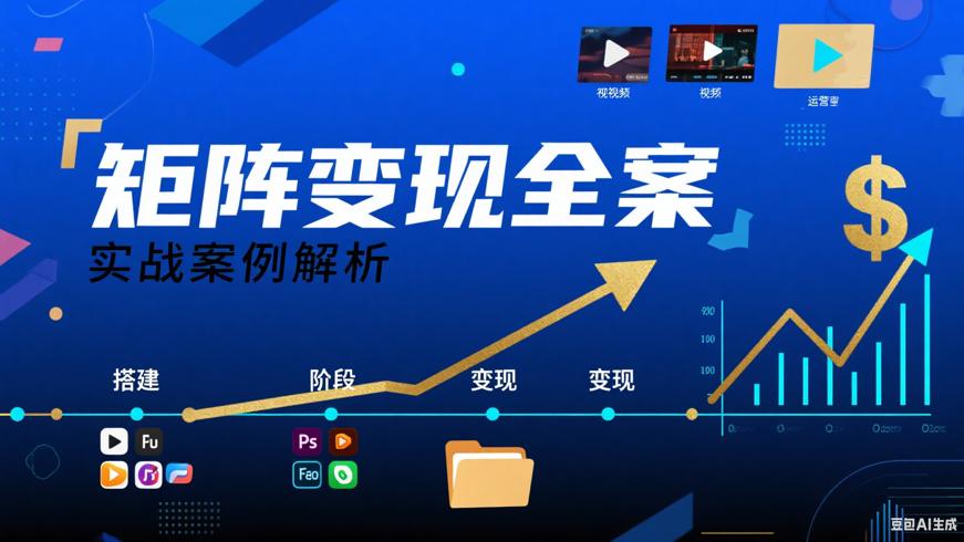 短视频矩阵从搭建到变现完整运营方案实战案例
