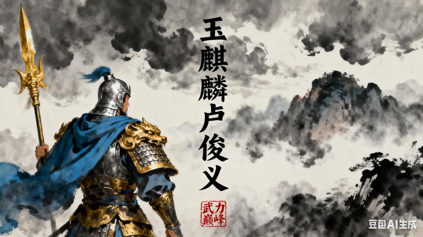 水浒卢俊义：玉麒麟为何是无可争议的武力巅峰