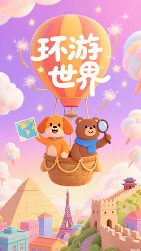 《皮皮布布环游世界》动漫动画核心特色与教育价值