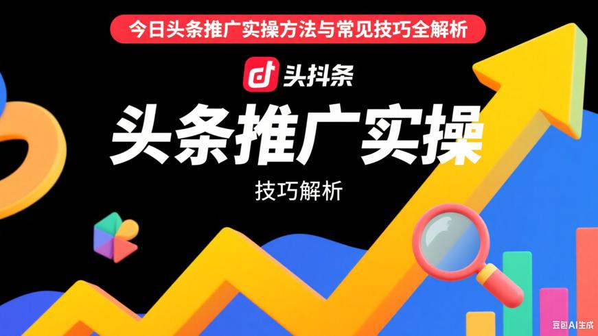 今日头条推广实操方法与常见技巧全解析