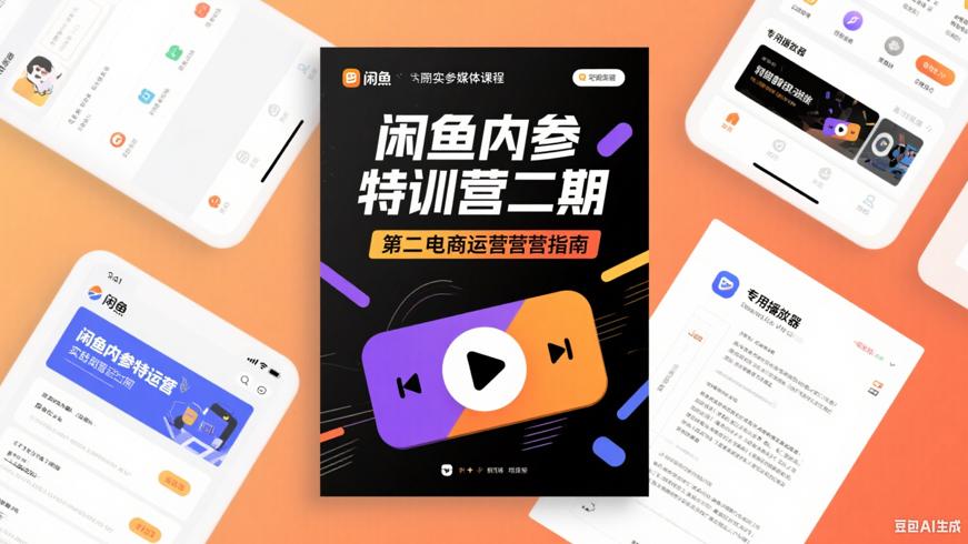 专用播放器闲鱼内参实战特训营第二期电商运营指南