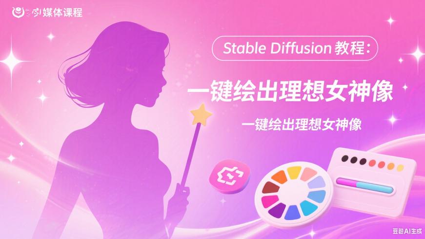Stable Diffusion教程：一键绘出理想女神像