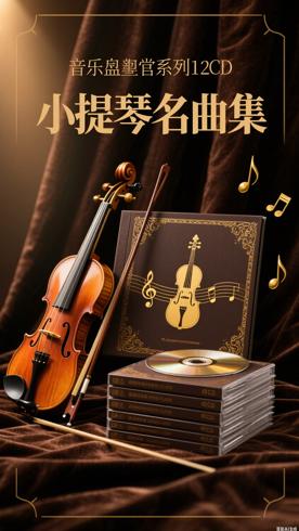 音乐殿堂系列12CD小提琴名曲集核心价值解析