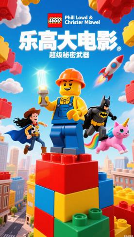 《乐高大电影1英文版》：积木世界的创意冒险盛宴