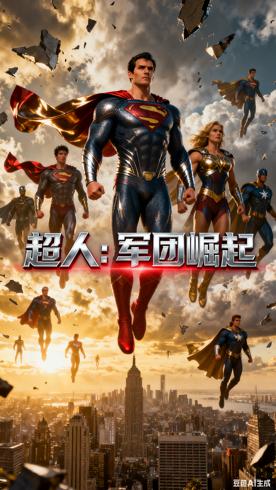 《超人之军团崛起英文版》：DC宇宙新篇的热血英雄史诗