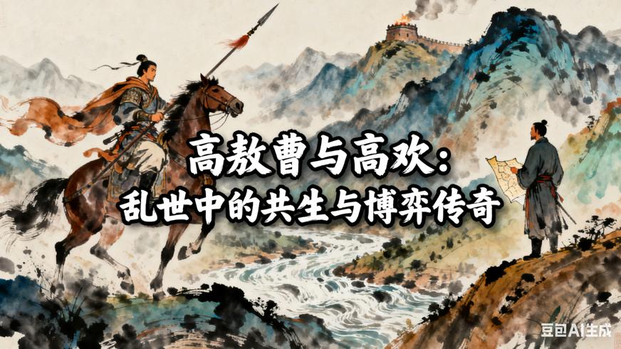 高敖曹与高欢：乱世中的共生与博弈传奇