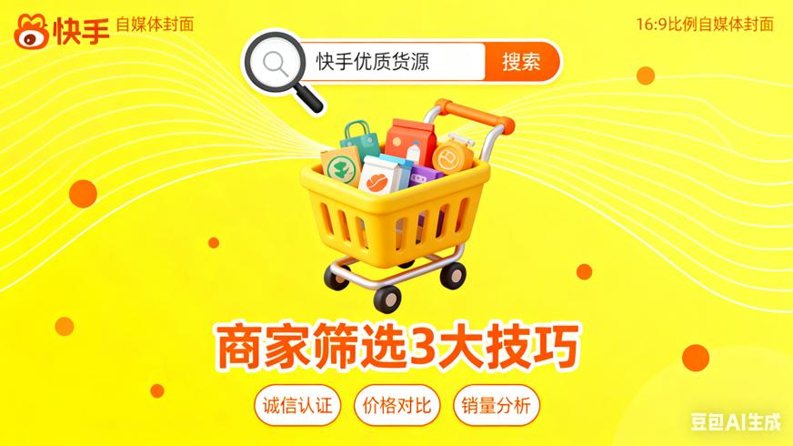 快手小黄车找优质货源商家的实用攻略