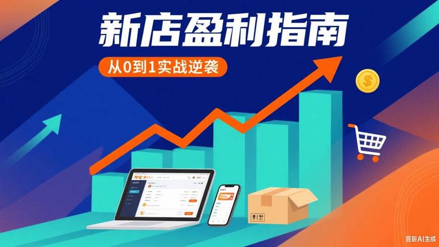 淘宝新店从0到盈利的实战指南新手店主的逆袭之路