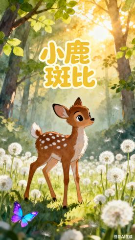 《小鹿斑比英文版》：自然美学与成长哲思的经典