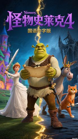 怪物史莱克4国语中字版动漫动画专业介绍