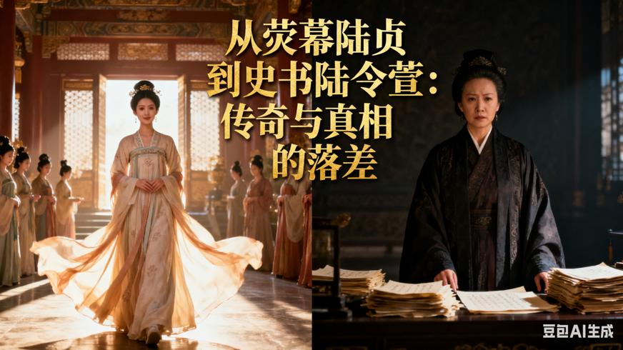 从荧幕陆贞到史书陆令萱：传奇与真相的落差