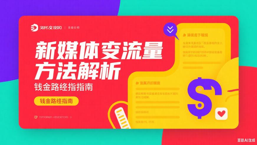 自媒体流量变现方法解析及赚钱路径指南