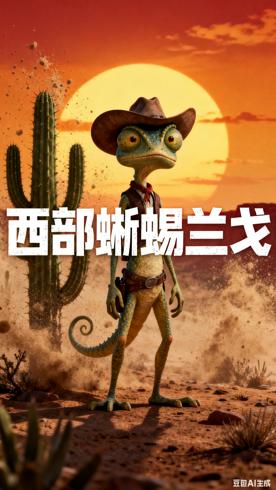 《兰戈》：西部风格动画的独特叙事与视觉盛宴