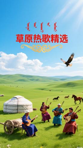 14精选草原热歌榜200首：草原音乐的听觉盛宴