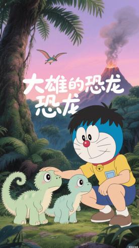 《哆啦A梦：大雄的新恐龙》动画：成长与守护的温情冒险