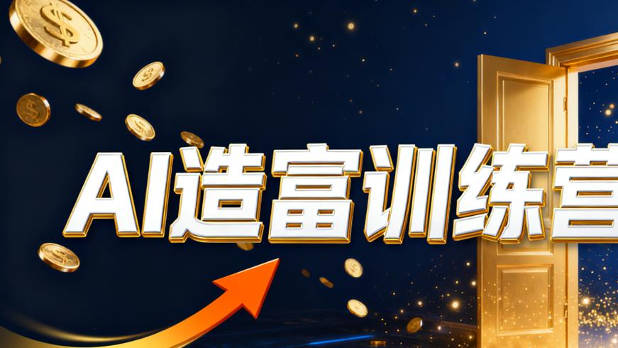 AI造富训练营：开启百万红利的财富大门