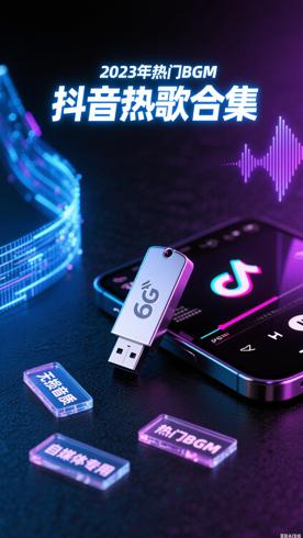 2023年抖音热门BGM无损音乐6G合集自媒体实用指南