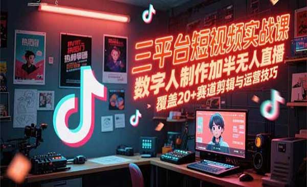 三平台短视频实战课