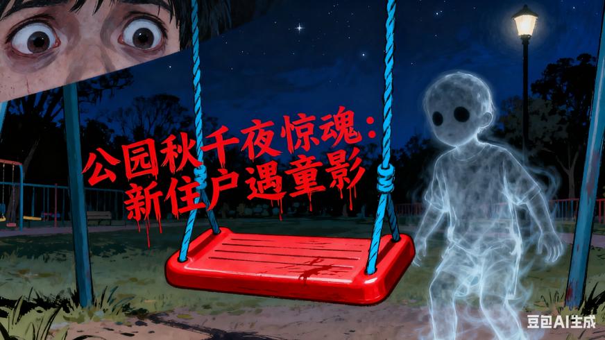 公园秋千夜惊魂：新住户遭遇的诡异童影