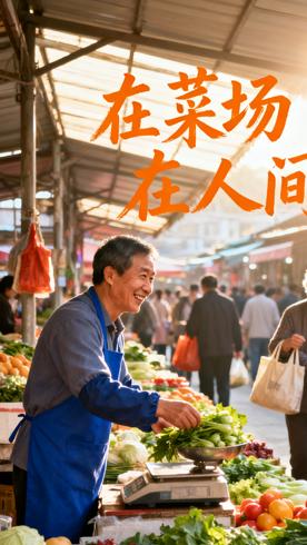 《在菜场，在人间》：市井烟火中的生命诗篇