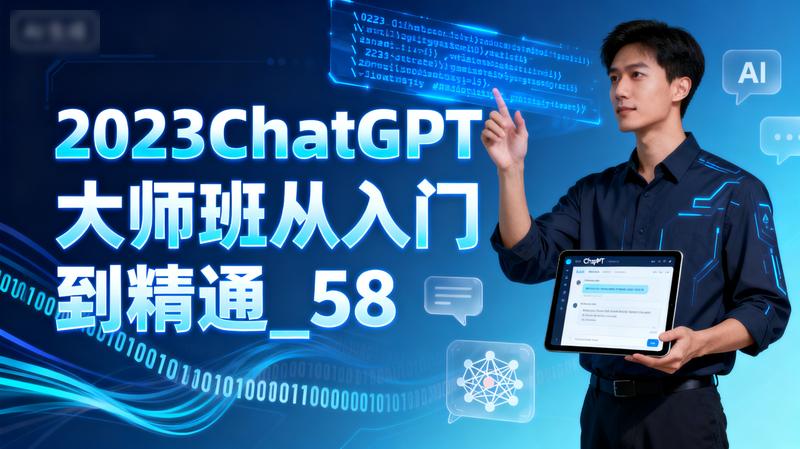 2023ChatGPT大师班从入门到精通_58