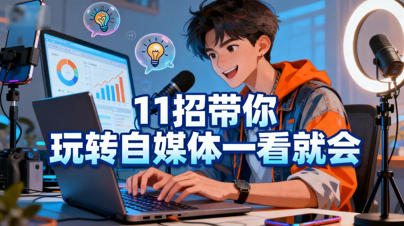 11招带你玩转自媒体一看就会