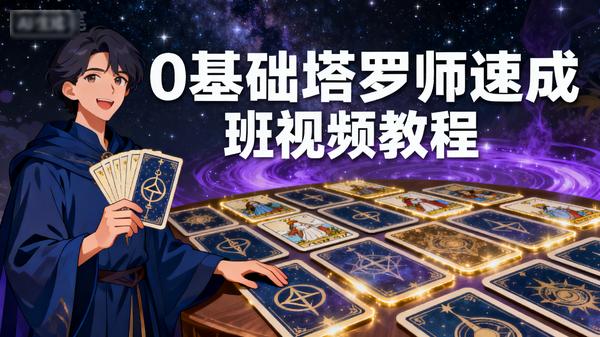 0基础塔罗师速成班视频教程