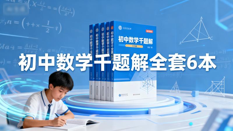 《初中数学千题解》全套6本