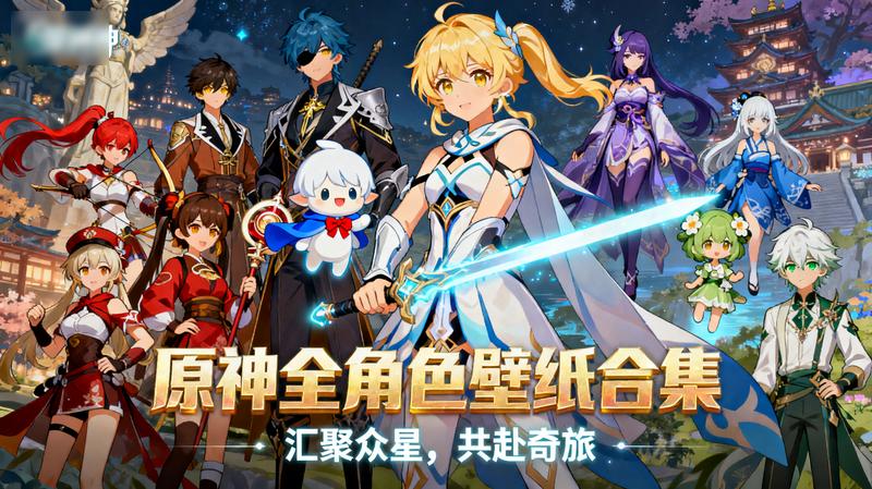《原神》全角色壁纸合集.