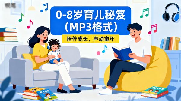 0-8岁育儿秘笈（MP3格式）.