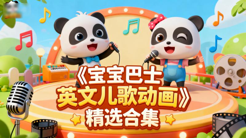 《宝宝巴士英文儿歌动画》精选合集