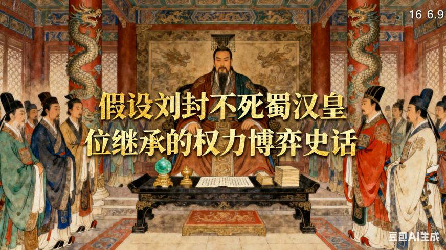 假设刘封不死蜀汉皇位继承的权力博弈史话