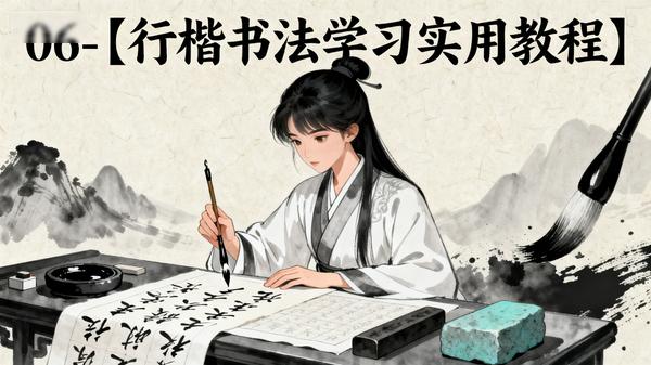 06-【行楷书法学习实用教程】