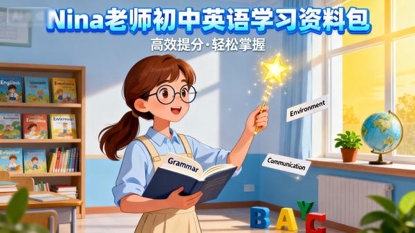 Nina老师初中英语学习资料包