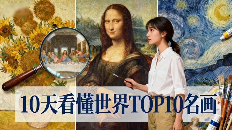10天看懂世界TOP10名画