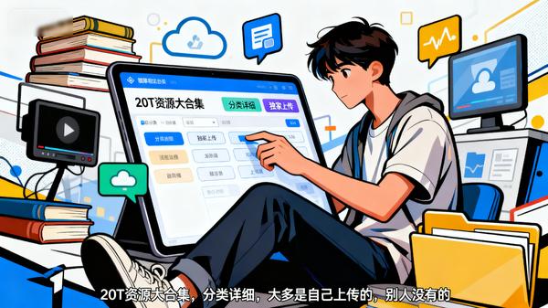 20T资源大合集，分类详细，大多是自己上传的，别人没有的
