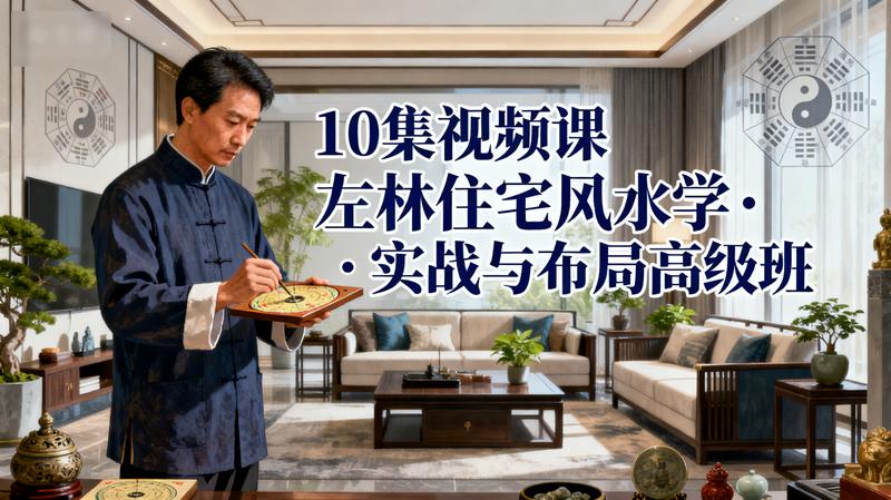 10集视频课左林住宅风水学·实战与布局高级班
