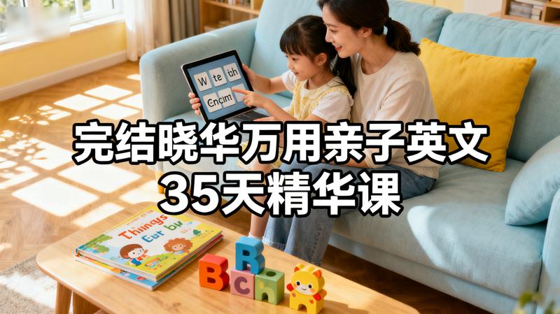 【完结】晓华万用亲子英文35天精华课