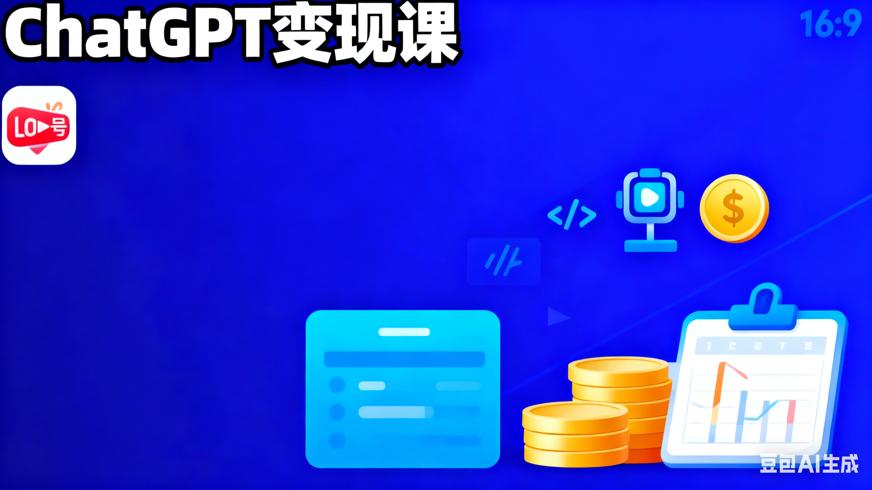 ChatGPT运营秘诀与变现攻略100节课核心解析