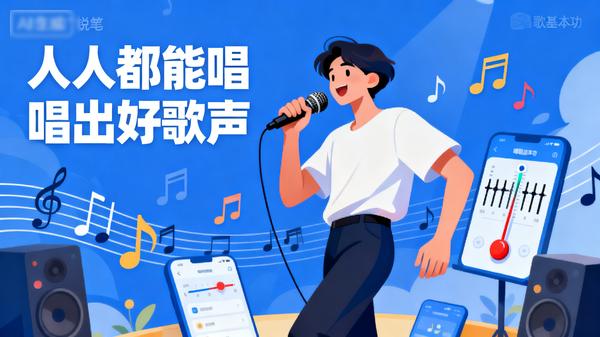 (唱歌基本功练习)人人都能唱出好歌声