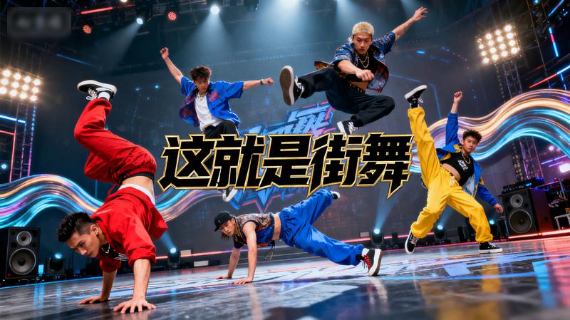 《这就是街舞》1-6季综艺歌舞真人秀
