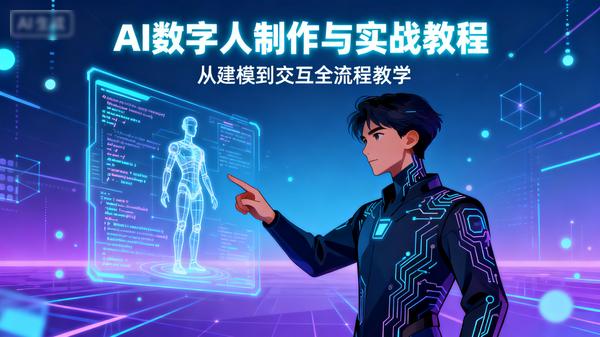 AI数字人制作与实战教程