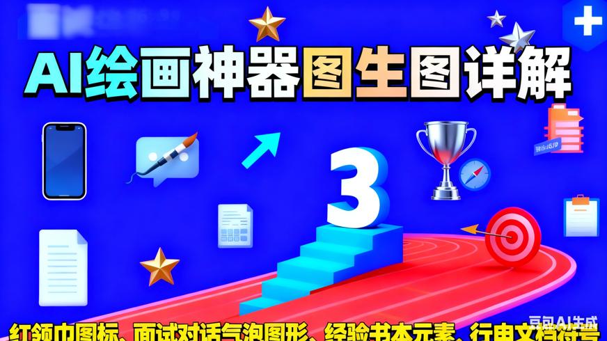 手机AI绘画神器无违禁词图生图功能详解