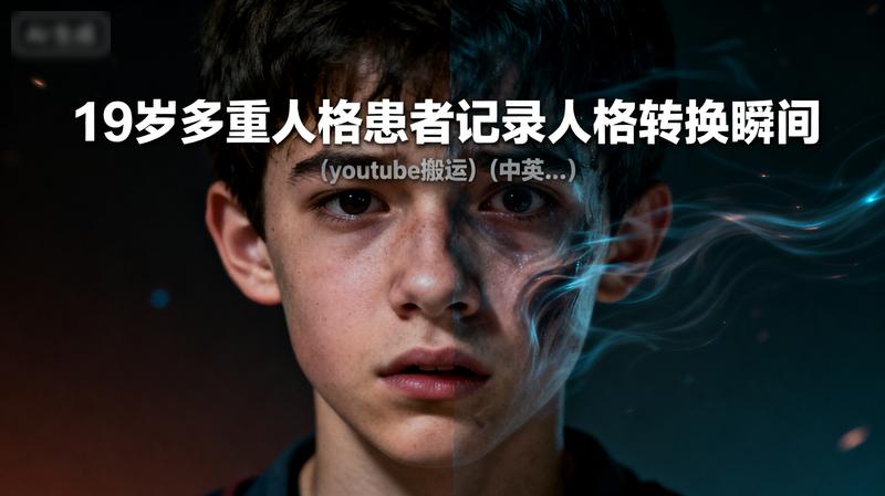 19岁多重人格患者记录人格转换瞬间（youtube搬运）（中英...