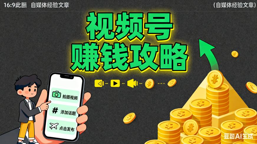 视频号发作品能赚钱吗怎么发作品详解